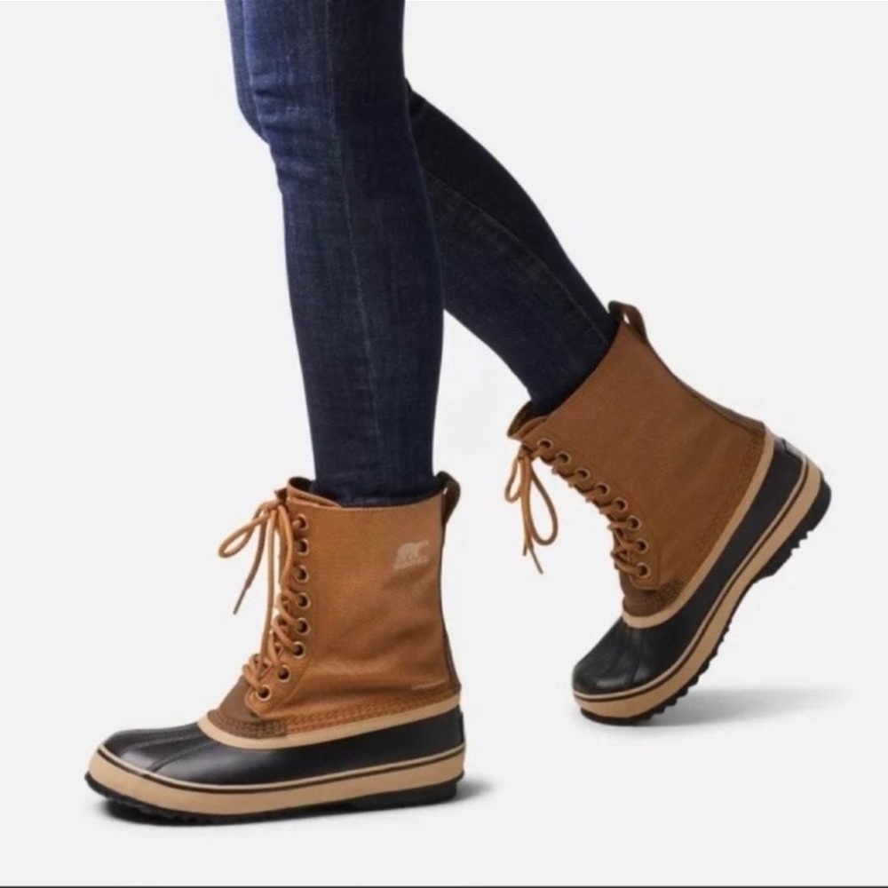 SOREL 1964 CVS Waterproof Winter Boot in Camel Brown, size 9.5